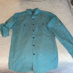 Mens Red Camel long sleeve shirt